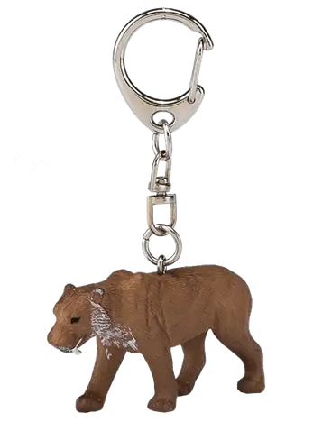 Animal Mojo Dinosaur Smilodon Keyring