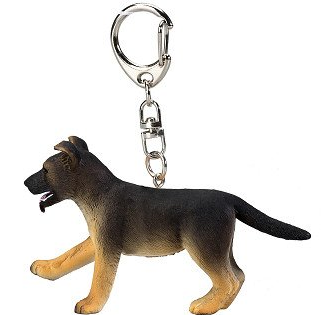Animals Mojo German Shepherd Puppy Keyring