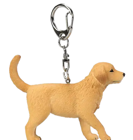 Animals Labrador Puppy Keyring