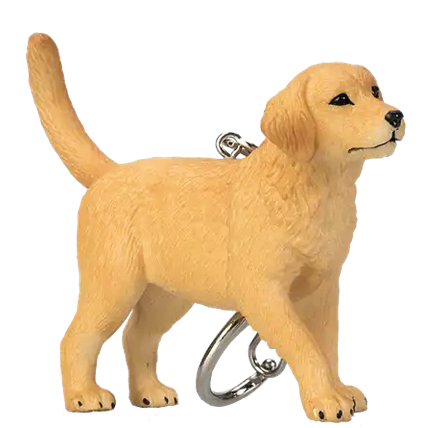 Animals Labrador Puppy Keyring