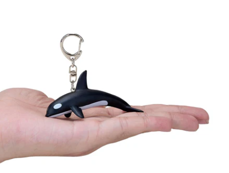 Sea Life Orca Whale Mojo Keychain