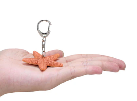 Sea Life Starfish Mojo Keyring
