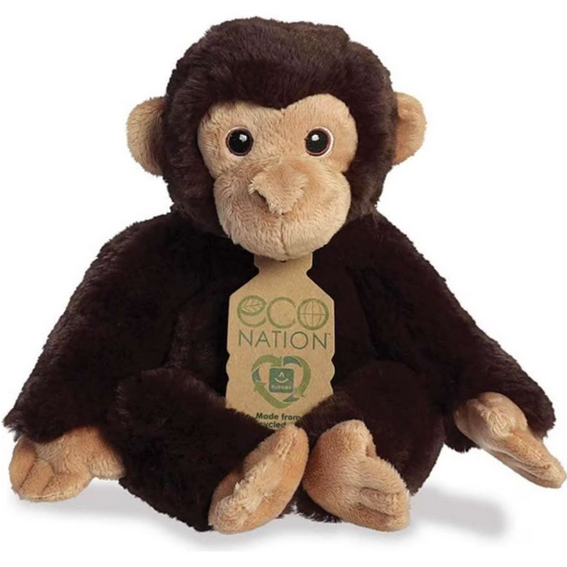 Eco Nation Chimpanzee Soft Toy Plush