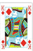Waddingtons Of London Number 1 Playing Card - Linen Finish