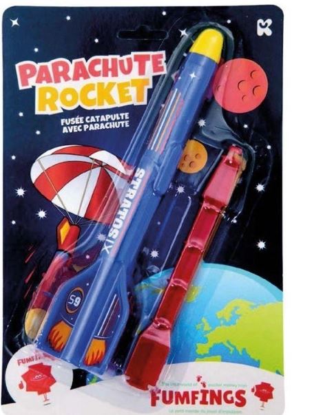 Catapult Foam Rocket With Parachute