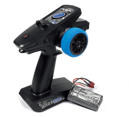 Maverick Atom Rc 2.4ghz Usb Charged Truggy - Blue 1/18 Scale
