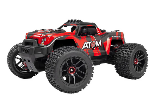 Maverick Atom 1/18 Sc 4wd Rc Truggy - Red Usb Charged
