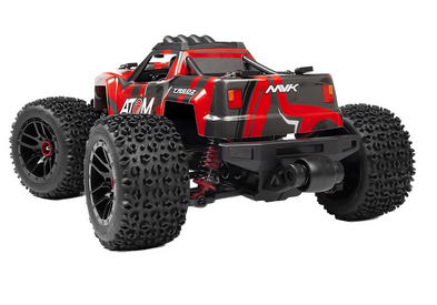 Maverick Atom 1/18 Sc 4wd Rc Truggy - Red Usb Charged