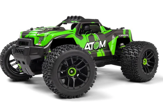 Maverick Atom 1/18 Sc 4wd Truggy Green Usb Charged