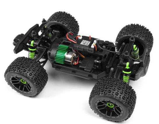 Maverick Atom 1/18 Sc 4wd Truggy Green Usb Charged