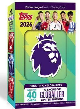 Topps 2026 Premier League Tcg Mega Tin