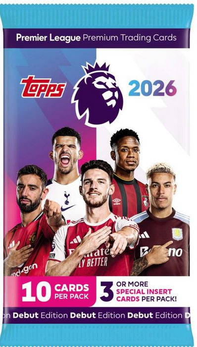 Topps 2026 Premier League Tcg Mega Tin