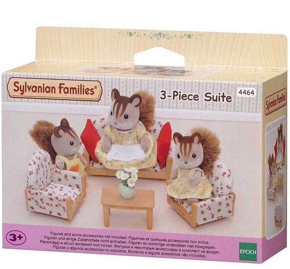 Sylvanian Families 3 Peice Suite Set