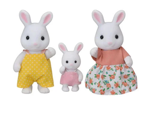 Sylvanian Families Snow Rabbit Family