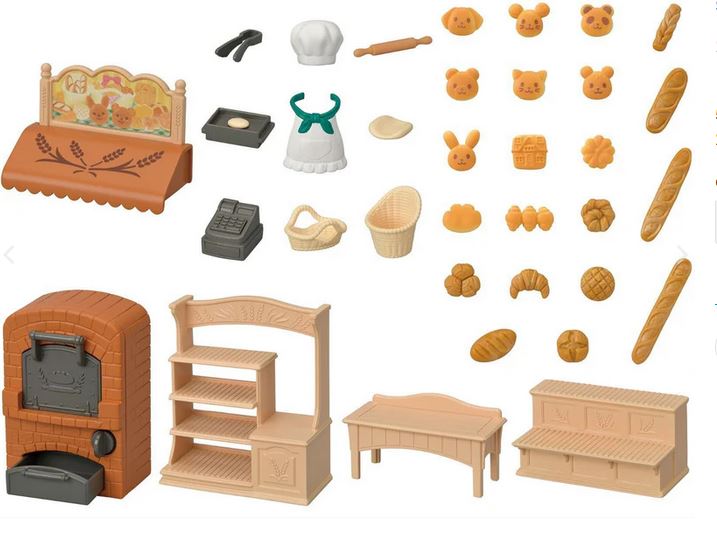 Sylvanian Families Bakery Shop Starter Set Age:3 Years +