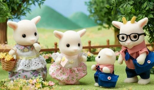 Sylvanian Goat Family Sf5622 Ages:3+