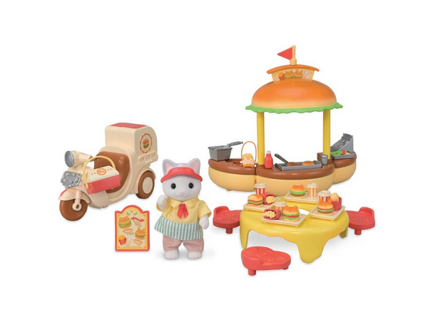 Sylvanian Families Hamburger Stand