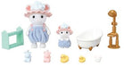 Sylvanina Families Bath Time Bubble Siblings Sf5805