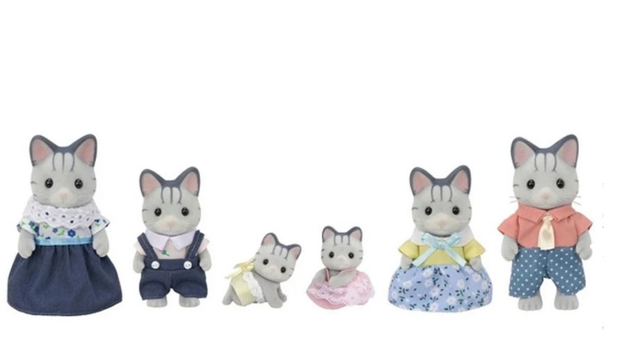 Sylvanian Families Fisher Cat Family Sf5812