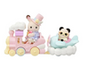 Sylvanian Families Amusement Park Ride Set - Plane And Train