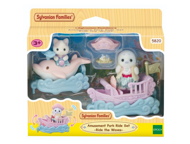 Sylvanian Families Amusement Set Ride The Waves