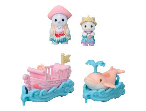 Sylvanian Families Amusement Set Ride The Waves