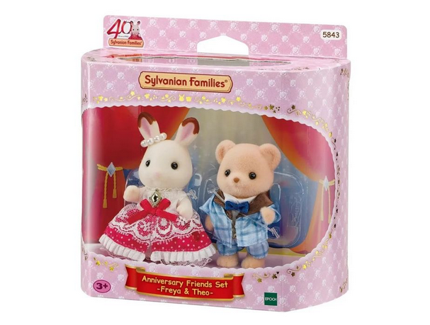 Sylvanian Families Anniversary Friends Set - Freya And Theo