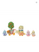 Sylvanian Families Citrus Bird Family