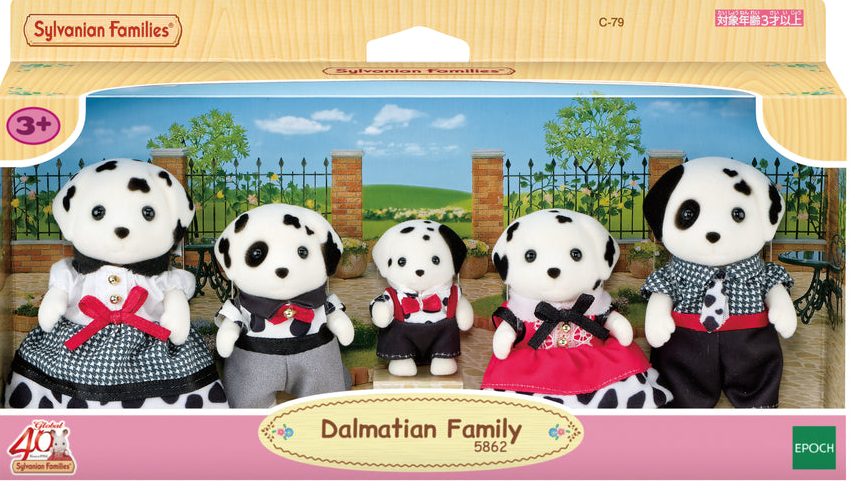 Sylvanian Families Dalmation Family Sf5862
