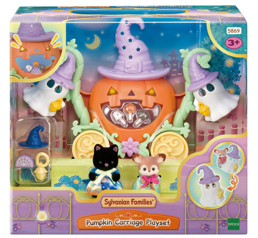 Sylvanian Families Pumpkin Carriage Playset Sf5869