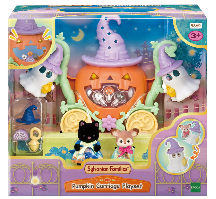 Sylvanian Families Pumpkin Carriage Playset Sf5869