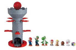 Super Mario Blow Up! Shaky Tower Balance Game