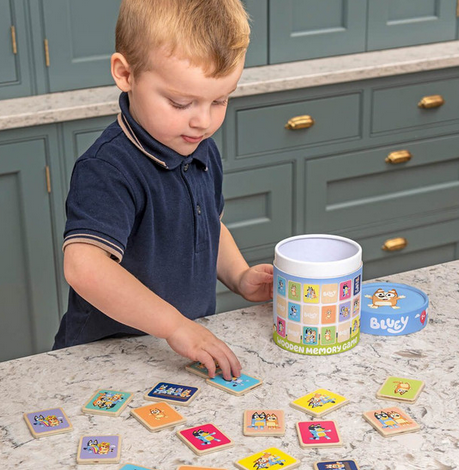Bluey Wooden Memory Game