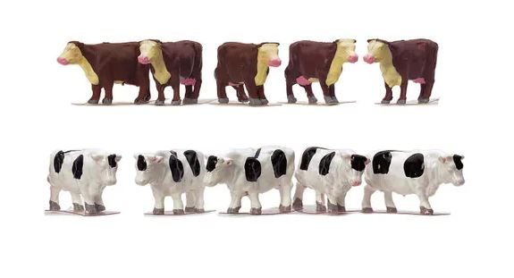Hornby Cows 00 Gauge Figures R7121