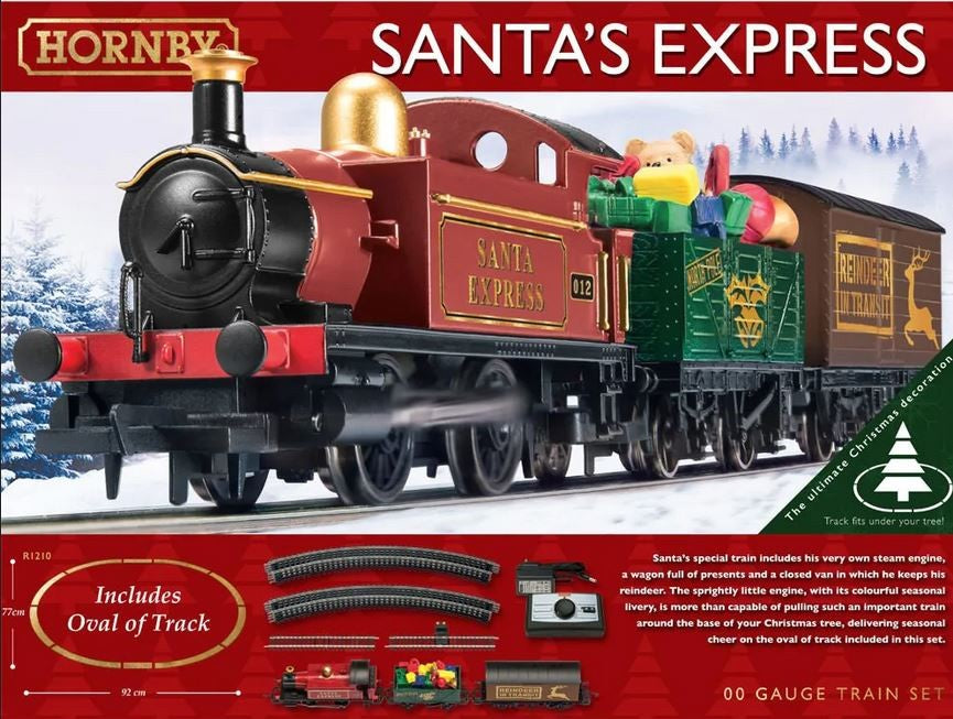 Hornby Santa's Express 00 Gauge Train Set (77 X 94 Cm)