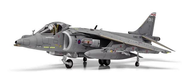 Airfix 1/72 Sc Bae Harrier Gr9 Plastic Model Kit