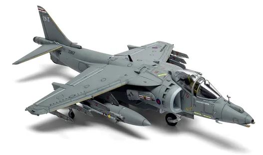 Airfix 1/72 Sc Bae Harrier Gr9 Plastic Model Kit