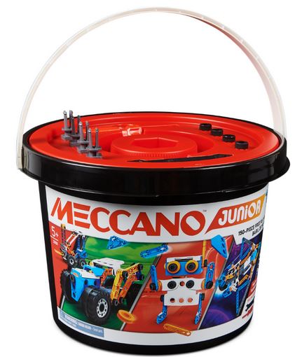 Meccano Junior 150pc Bucket