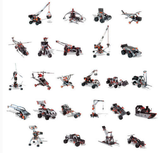 Meccamo 25in 1 Construction Set In Case