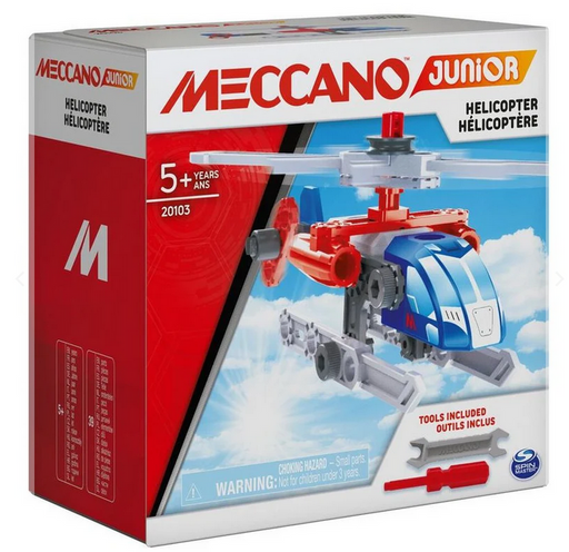 Meccano Builders Helicopter Action Builds