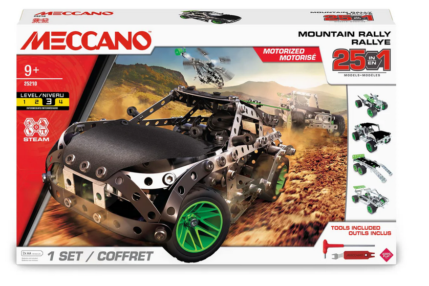 Meccano Masters Mountain Rally 25 In 1 Set