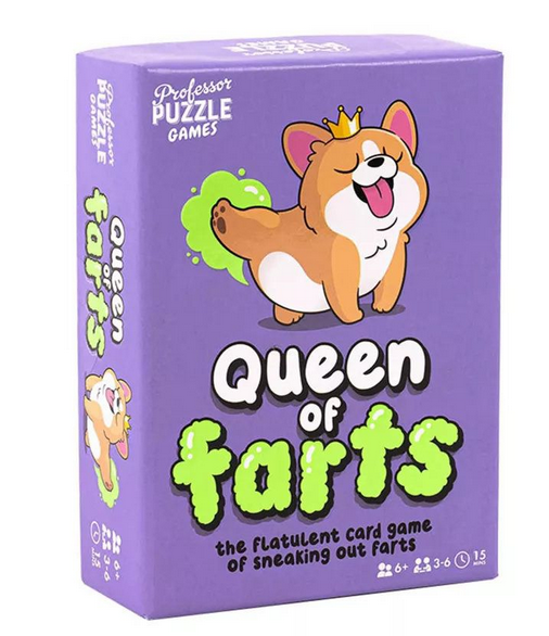 The Queen Of Farts Flatulent Card Game