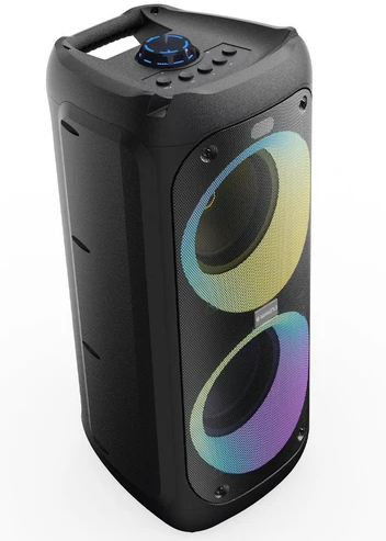 Karaoke Bluetooth Ps200 80w Party Speaker With Microphone & Lights