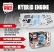 Machine Works 4 Cylinder Hybrid Engine Model Kit