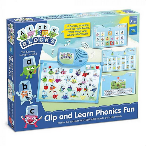 Alphablocks Clip And Learn Phonics Fun