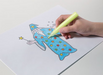 Brainstorm Glow In The Dark Paint Pens 2 Pc Pack