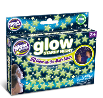 Brainstorm Starry Night Glow In The Dark Stars