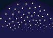 Brainstorm Starry Night Glow In The Dark Stars