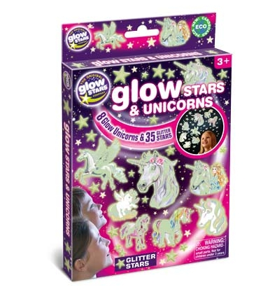 Branstorm Glow In The Dark  Stars & Unicorns