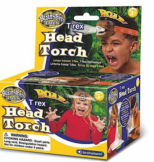 Brainstorm T-rex Head Torch